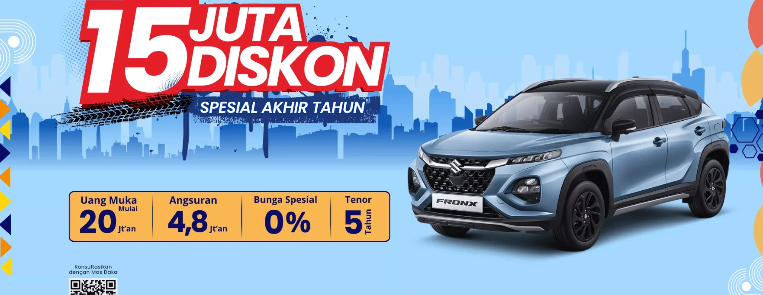 PROMO AKHIR TAHUN SUZUKI FRONX SPESIAL DISKON DI SUZUKI BATAM